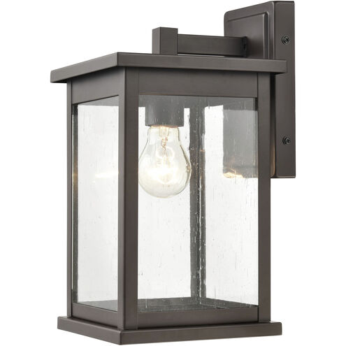 Bowton 1 Light 13 inch Powder Coated Bronze Outdoor Wall Sconce